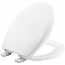 Bemis 200E4 000 - Bemis Affinity® Round Plastic Toilet Seat in White with STA-TITE® Seat Fastening System