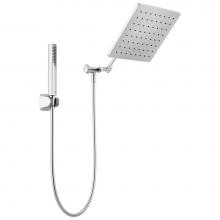 Delta Faucet 75527 - Universal Showering Components 10 inch Raincan Shower Head & Hand Held Combo with Adjustable E