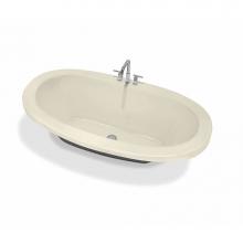 Maax 105515-003-004 - Serenade 66 in. x 36 in. Drop-in Bathtub with Whirlpool System Center Drain in Bone