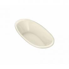 Maax 106167-103-004 - Saturna 6036 Acrylic Drop-in Center Drain Aeroeffect Bathtub in Bone