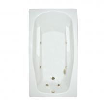Mansfield Plumbing 64153A - 3260TFS LH with access panel Pro-fit Air Massage Bath with access panel