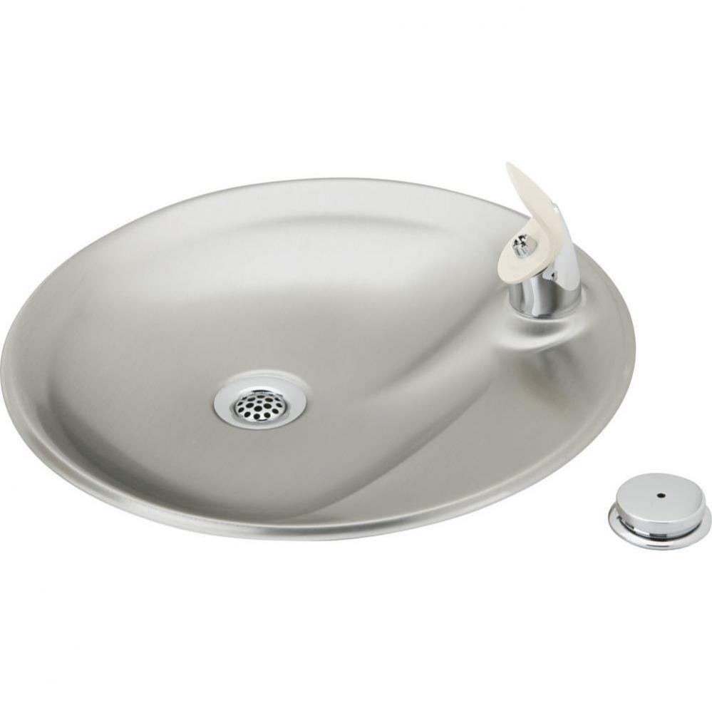 Countertop Fountain, Non-Filtered Non-Refrigerated Stainless